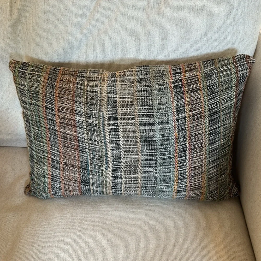 Crate & Barrel Shenoy Accent Pillow 15”x22” *NWOT